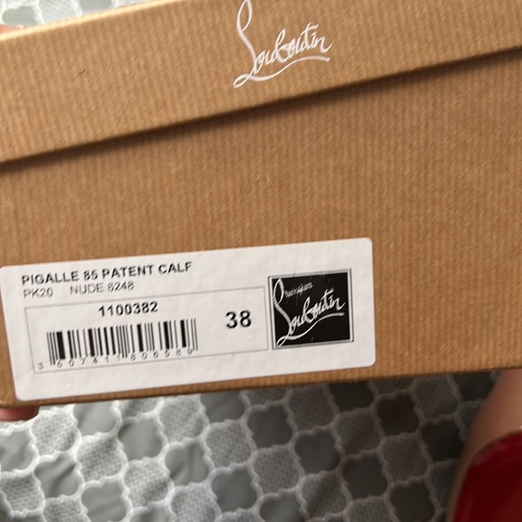Louboutin Pigalle 85 in Nude - Picture 6 of 7